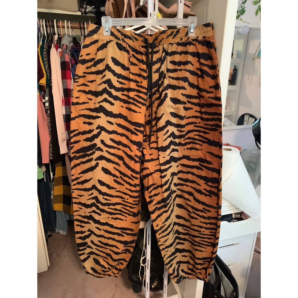 Tiger Drawstring pants